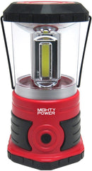 Mighty Power C.o.b. Led Lantern With Compass & Handle, Red-black, 750 Lumens