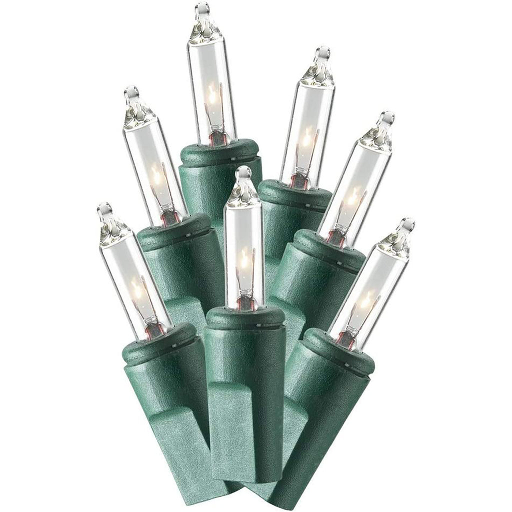 Philips Remains Lit Incandescent Smooth Mini String Lights, Clear, 100 ...