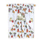 Ambrosia Embellished Tier And Swag Kitchen Curtain Set, White, 58x36 Inches