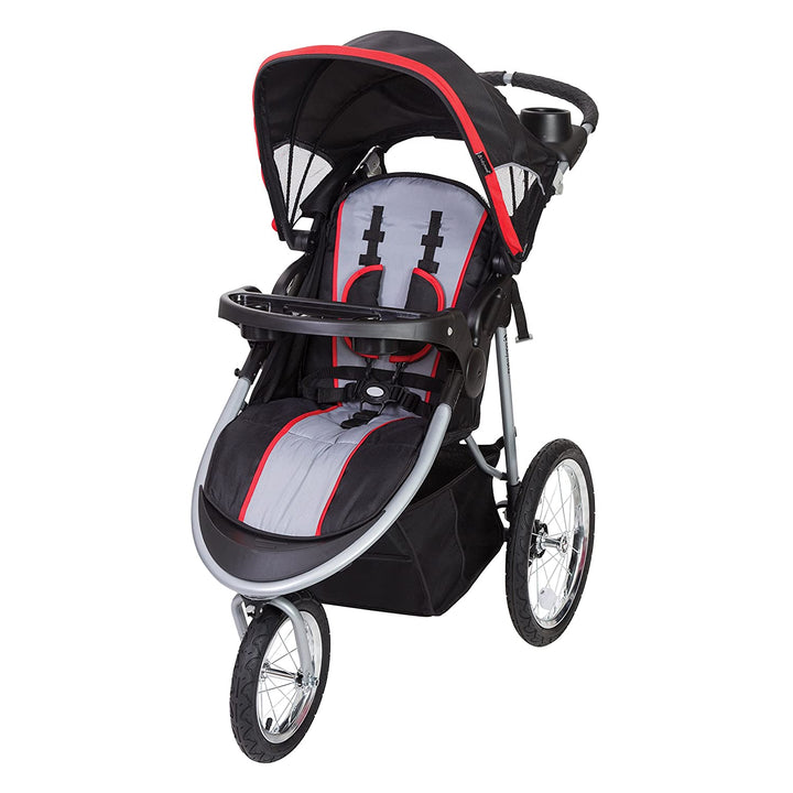 baby trend stroller red and black Baby Trend Cityscape Jogger Stroller, Jolt Red – ShopBobbys