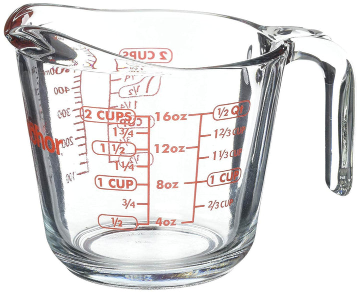  Anchor Hocking Glass Measuring Cups, 3 Piece Set (1