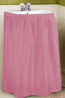 Dobbie Fabric Sink Skirt Pink - 55.5x35.5