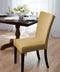 Madison Stretch Bricks Design Dining Room Chair Cover, Beige