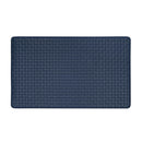Achim Woven-Embossed Faux-Leather Anti-Fatigue Mat, Navy, 18x30 Inches