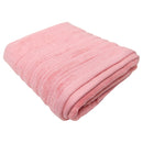 Feather and Stitch 2-Ply Bath Sheet, 32x64 Inches, Pink