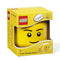 Lego Small Iconic Boy Mini-figure Storage Head, Yellow, Ages 3+