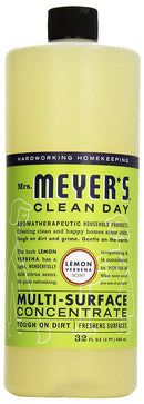 Mrs. Meyer's Multi-surface Concentrate Cleaner, Lemon Verbena, 32 Ounces