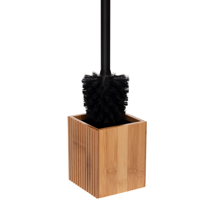 Bath Bliss Plastic Toilet Brush And Holder