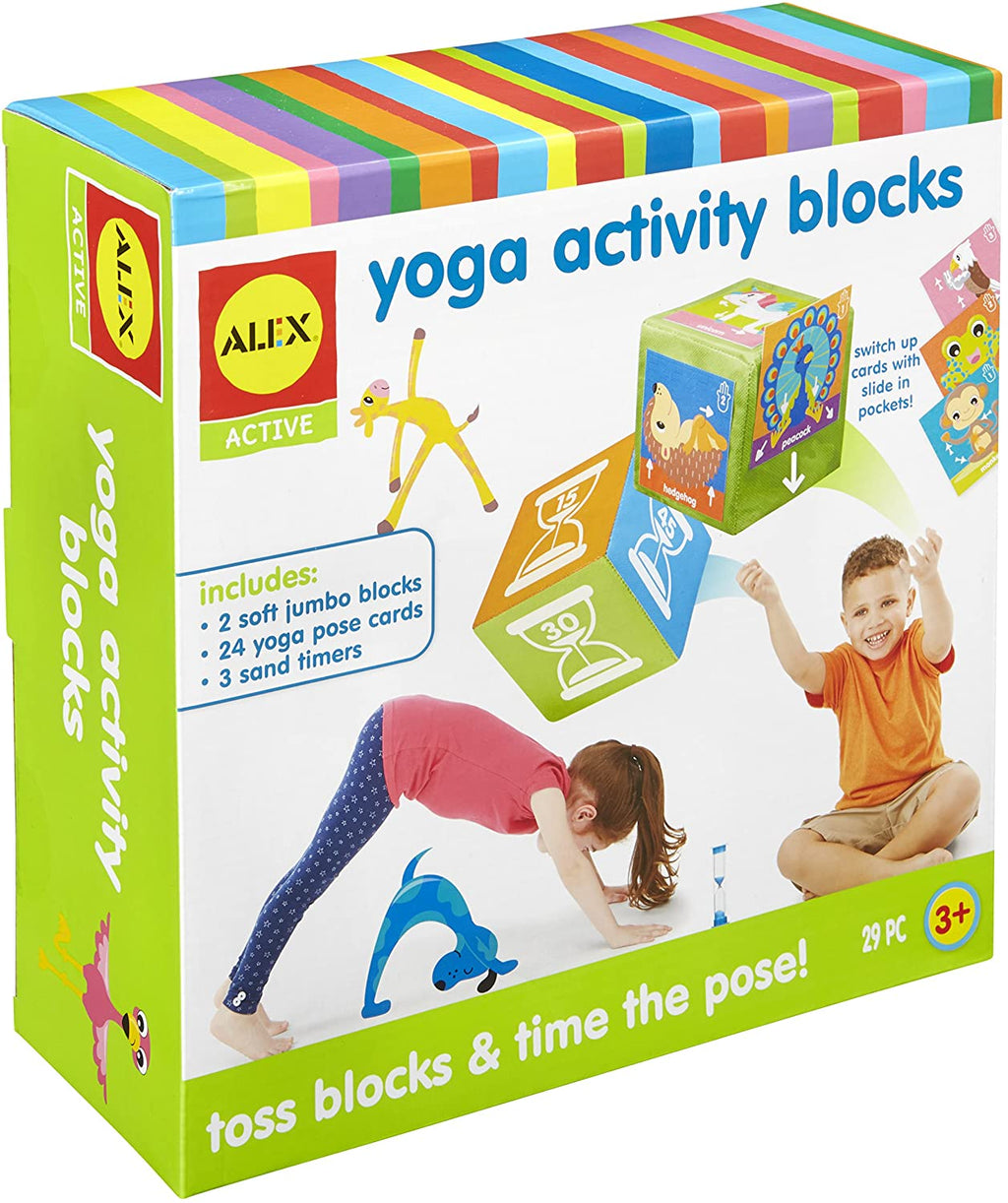 ALEX Toys Yoga Activity Excercise Blocks, 29 Pieces, Ages 3+ – ShopBobbys