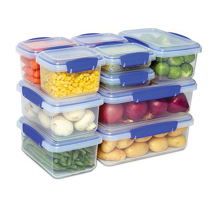 Sistema Klip It Food Storage Container, 200 ml, 3-Pack (Colors May