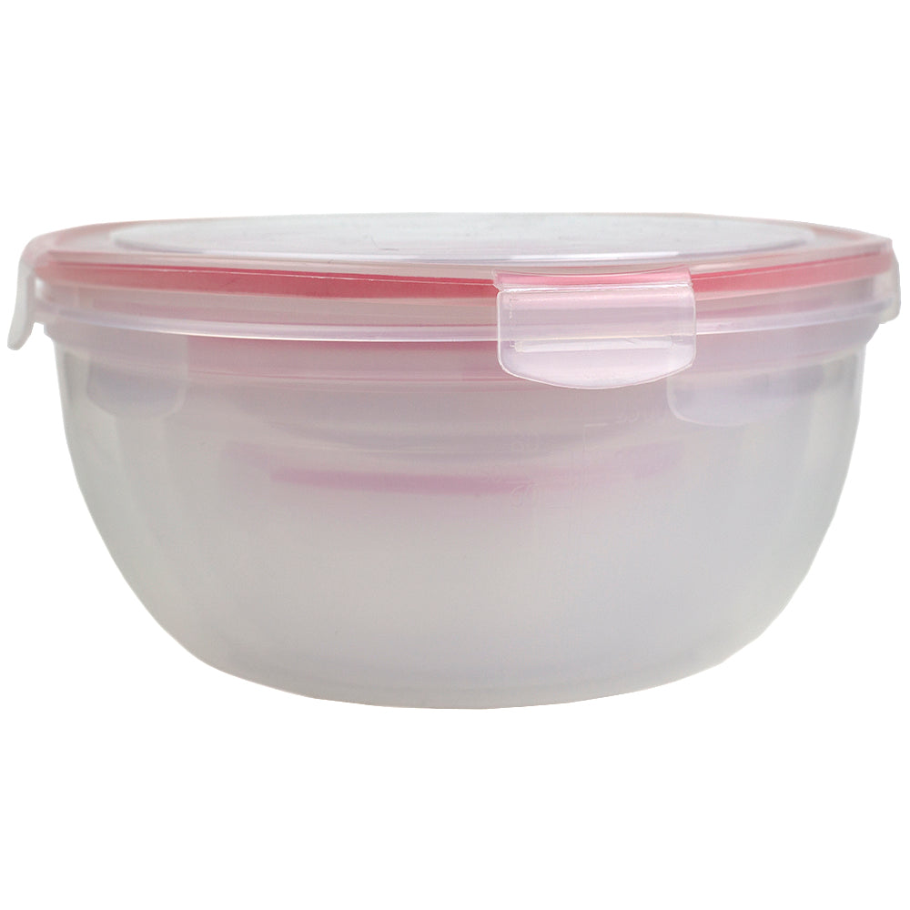 Home Basics 10 Piece Locking Round Plastic Food Storage Containers wit ...