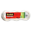 3M Scotch Sure Start Packaging Tape, 3Pack, 1.88 Inches x43.7 Yards Each, Clear