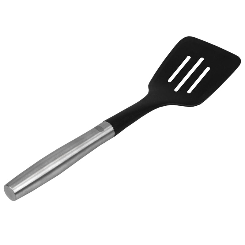 Home Basics Mesa Scratch-Resistant Nylon Spatula with Stainless-Steel, 13 Inches