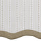Westport 3-Piece Printed Kitchen Curtain Set, Taupe, Tiers 58x36 Inches, Valance 58x14 Inches