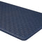 Achim Woven-Embossed Faux-Leather Anti-Fatigue Mat, Navy, 18x30 Inches