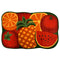 Pineapple Printed Kitchen Rug Mat, Orange, 20x30 Inches