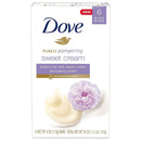 Dove Purely Pampering Sweet Cream Beauty Bar Soap, 4 Ounces, 6-Pack