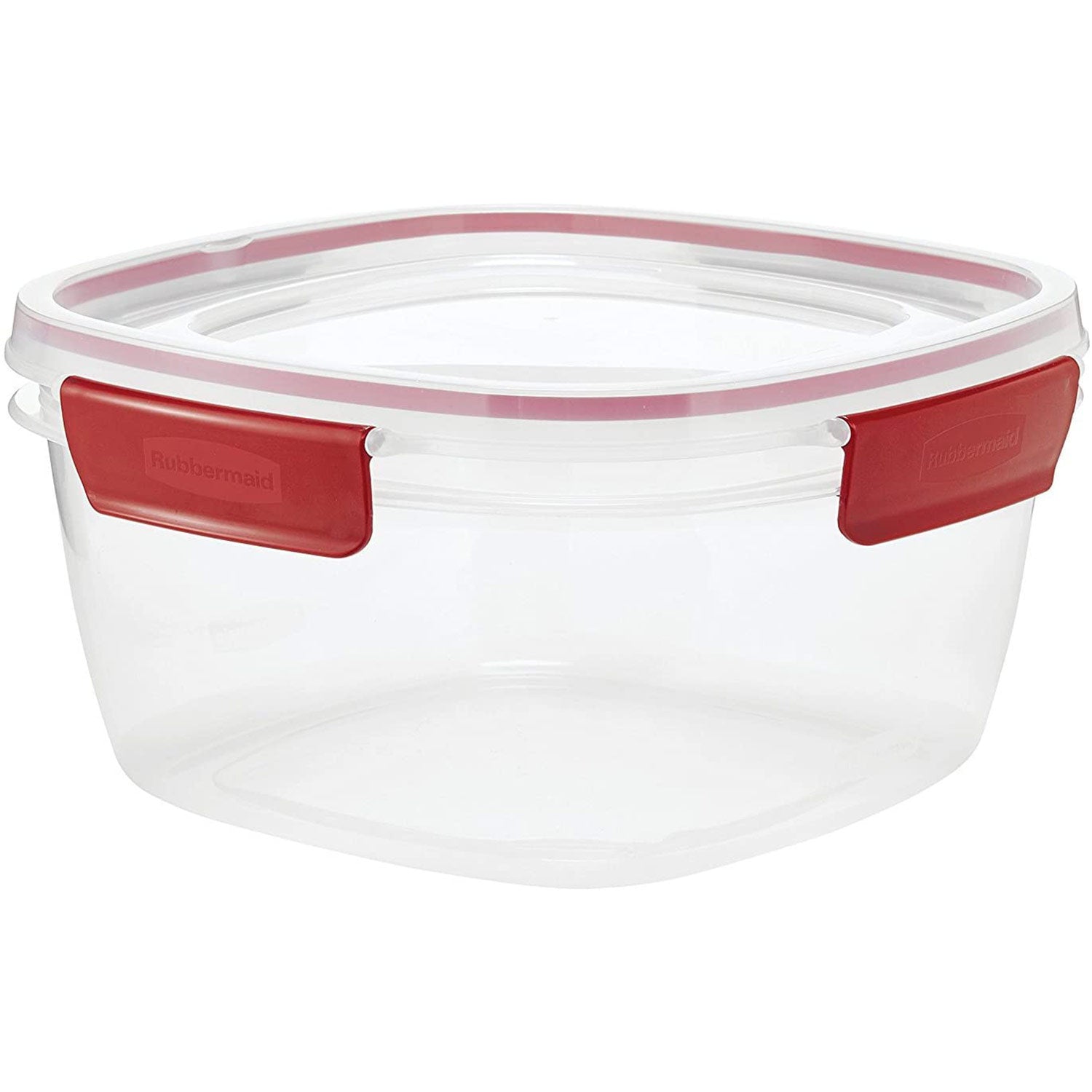 Rubbermaid Easy Find Lids 14-Cup Food Storage Container, Clear with Re ...