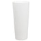 Home Basics Plastic Tapered Toilet Brush And Holder, White, 4x15 Inches