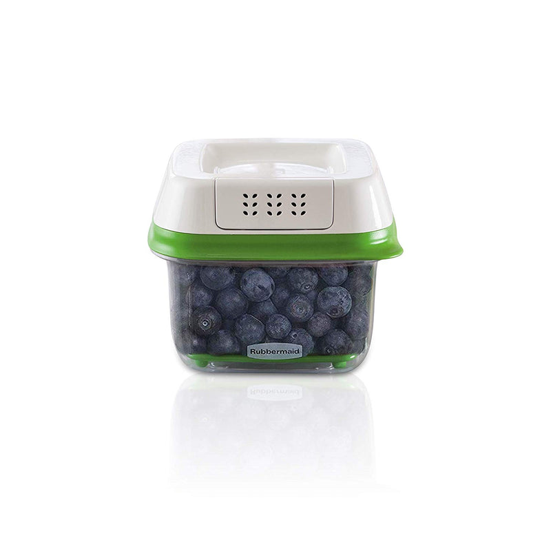 Rubbermaid FreshWorks Produce Saver Food Storage Container, Small, 2.5 Cups