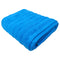 Feather and Stitch 2-Ply Bath Sheet, 32x64 Inches, Cobalt