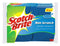 Scotch-Brite 4-Pack Non-Scratch Cleaning Scrub Sponge, Blue