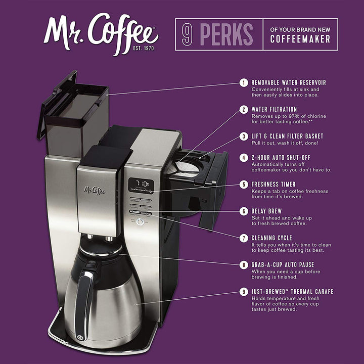 Mr Coffee Classic + Taste Coffeemaker, Programmable, 4 Cup, Shop