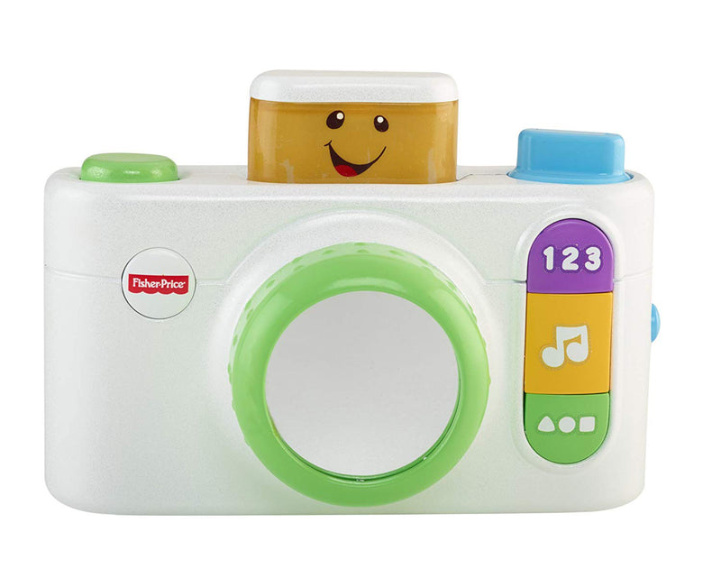 Fisher-Price Laugh and Learn Click ‘n Learn Selfie Camera, White