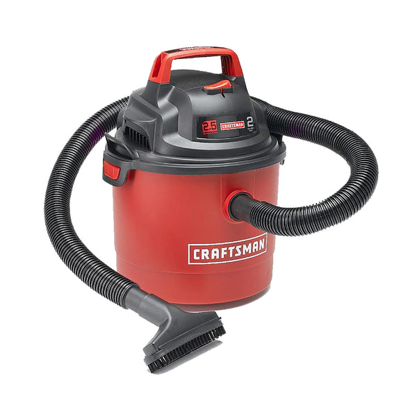 Craftsman 2-HP Wet-Dry Vac, Wall Mount, 2.5 Gallon – ShopBobbys