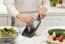 KitchenAid Adjustable Handheld V-Blade Mandoline Fruit and Vegetable Slicer, Black