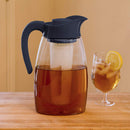 Primula Flavor-It Beverage System with Fruit and Tea Infuser, Black, 2.9 Quarts
