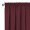 Darcy 3-Piece Kitchen Curtain Valance & Tiers set, Marsala-Tan, 58x14 & 58x36