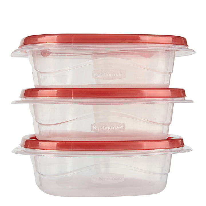 Rubbermaid Take Along Divided Snack Bowls, Chili Red, 2.2 Cup, 3-Count –  ShopBobbys