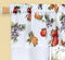Ambrosia Embellished Tier And Swag Kitchen Curtain Set, White, 58x36 Inches
