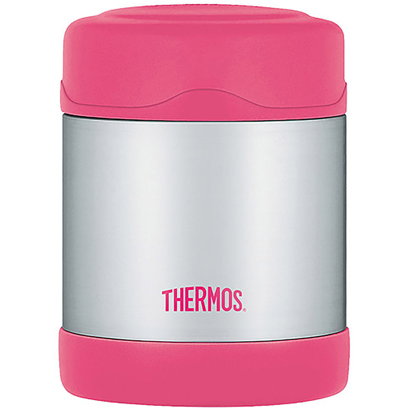 Thermos FUNtainer Stainless Steel Food Jar, Pink, 10 Ounces