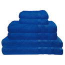 Premius Premium 6-Piece Combed Cotton Bath Towel Set, Prince Blue