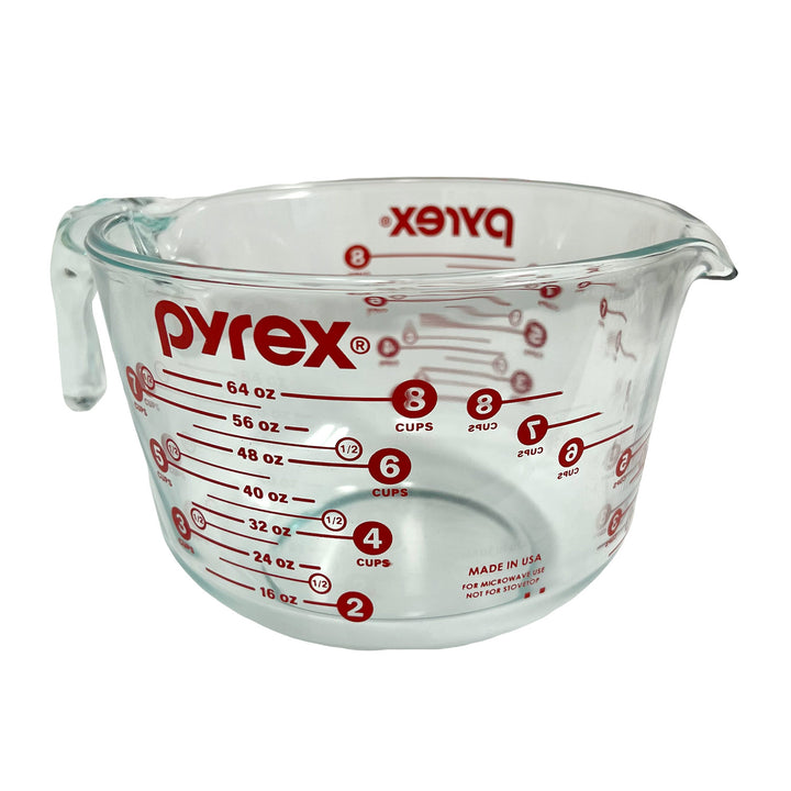 Pyrex Prepware Glass Measuring Cup, 8 Cups (2 Quart) – ShopBobbys