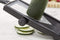 KitchenAid Adjustable Handheld V-Blade Mandoline Fruit and Vegetable Slicer, Black