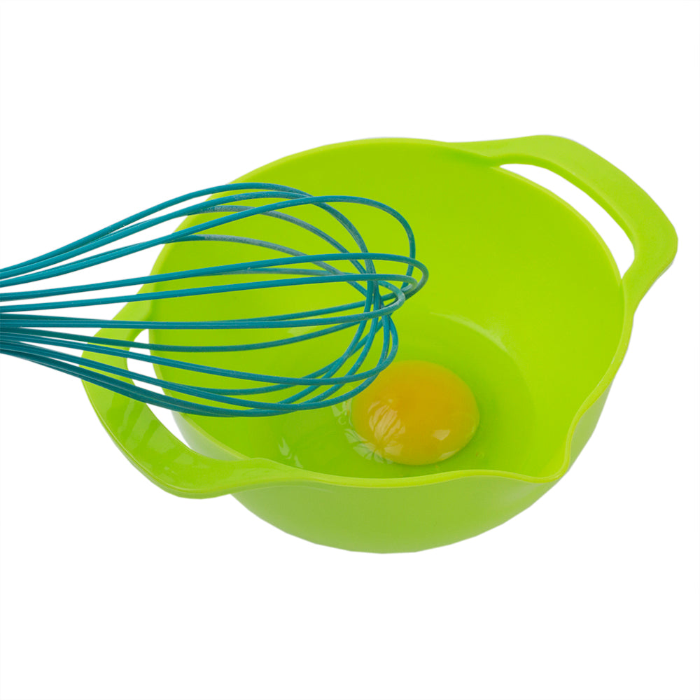 Kitchen Kit Plastic Home Basics 10 Piece Plastic Kitchen Prep Set, Multi-Color – ShopBobbys