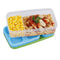 Rubbermaid LunchBlox Entree Kit Food Container Set, 5 Containers with Ice Pack, Green