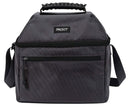 PackIt Freezable Canvas Utility Cooler Bag with Handle, 18 Can Capacity, Charcoal Grey