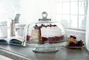Anchor Hocking Presence 4-in-1 Cake Plate and Dome Stand Set, Clear