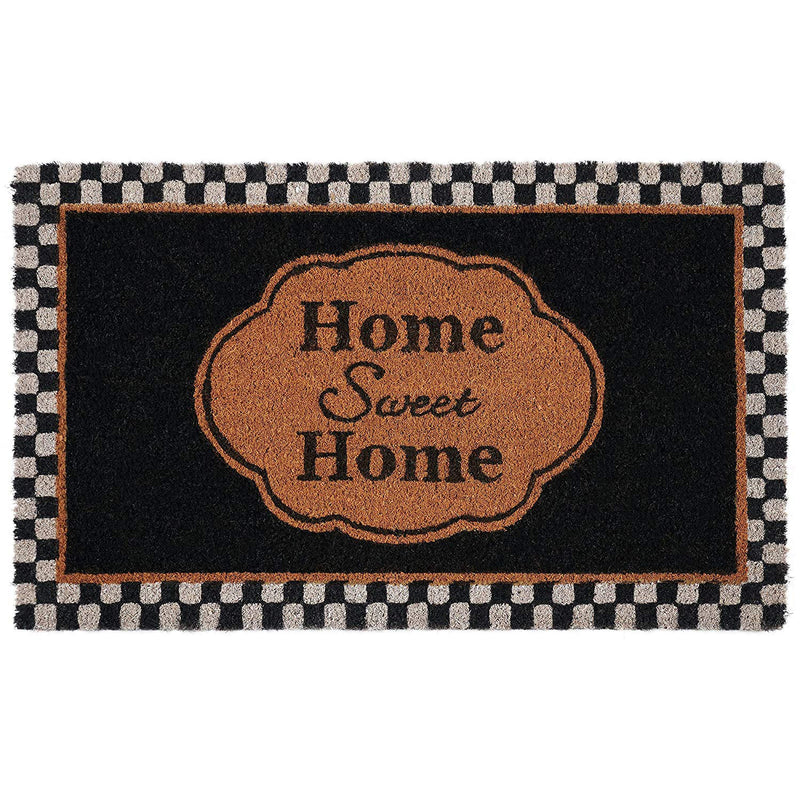 Achim Printed Home Sweet Home Coir Doormat, 18x30 Inches