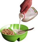 Just Solutions! Teenage Mutant Ninja Turtles Anti-Soggy Cereal Bowl, Green