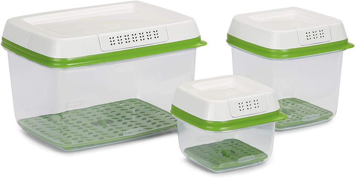 Rubbermaid FreshWorks Food Storage Containers, 8-Piece Set