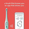 Colgate Hum Smart Battery Powered Toothbrush Kit With Travel Case, Teal