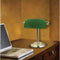 Tensor Brass Plated Banker's Desk Lamp, Green Shade, 13.5 Inches