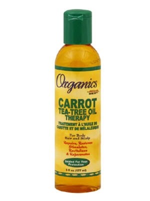 Organics Carrot Tea Tree Oil 6 Ounces