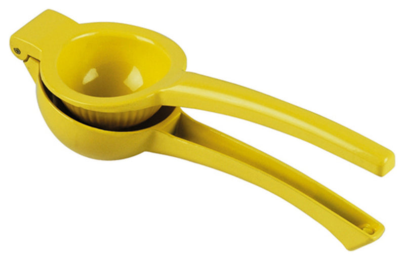 Kitchen Details Manual Hand Lemon Squeezer, Yellow, 8.6x2.9x1.77 Inches