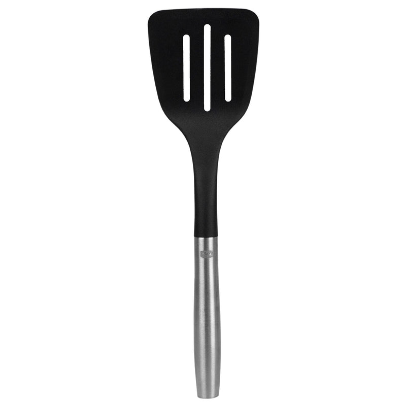 Home Basics Mesa Scratch-Resistant Nylon Spatula with Stainless-Steel, 13 Inches